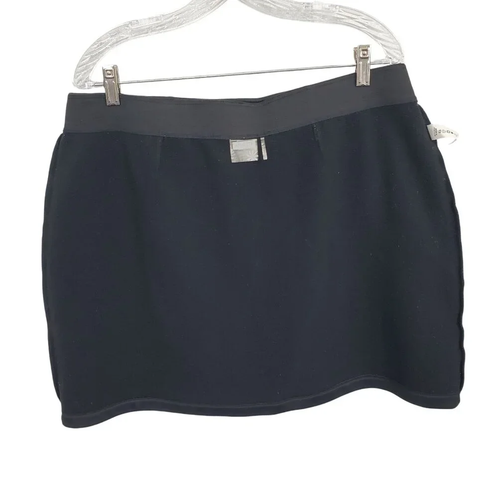 Athleta Size 2X Skirt Fleece Lined Tennis Golf Activewear Scuba Tech Stretch - Picture 6 of 9